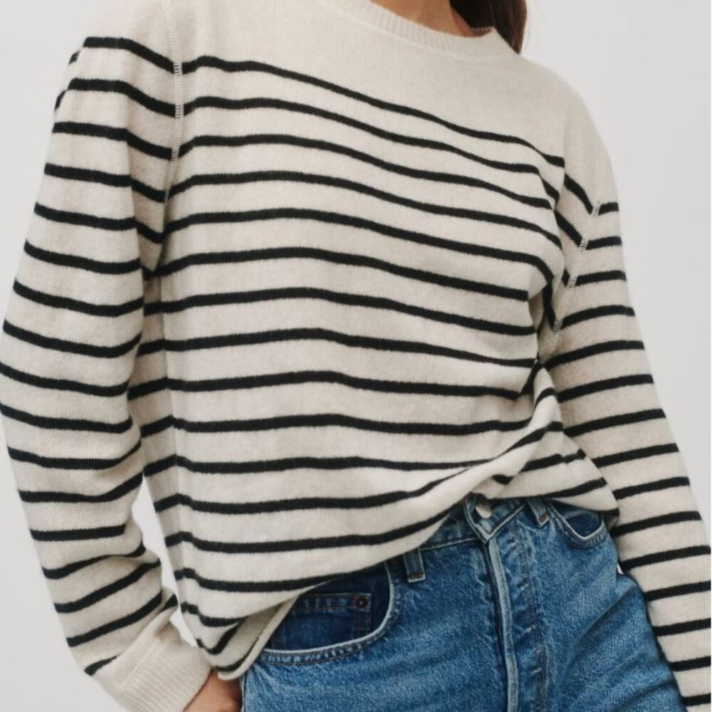 Reformation Cashmere Boyfriend Sweater (S)